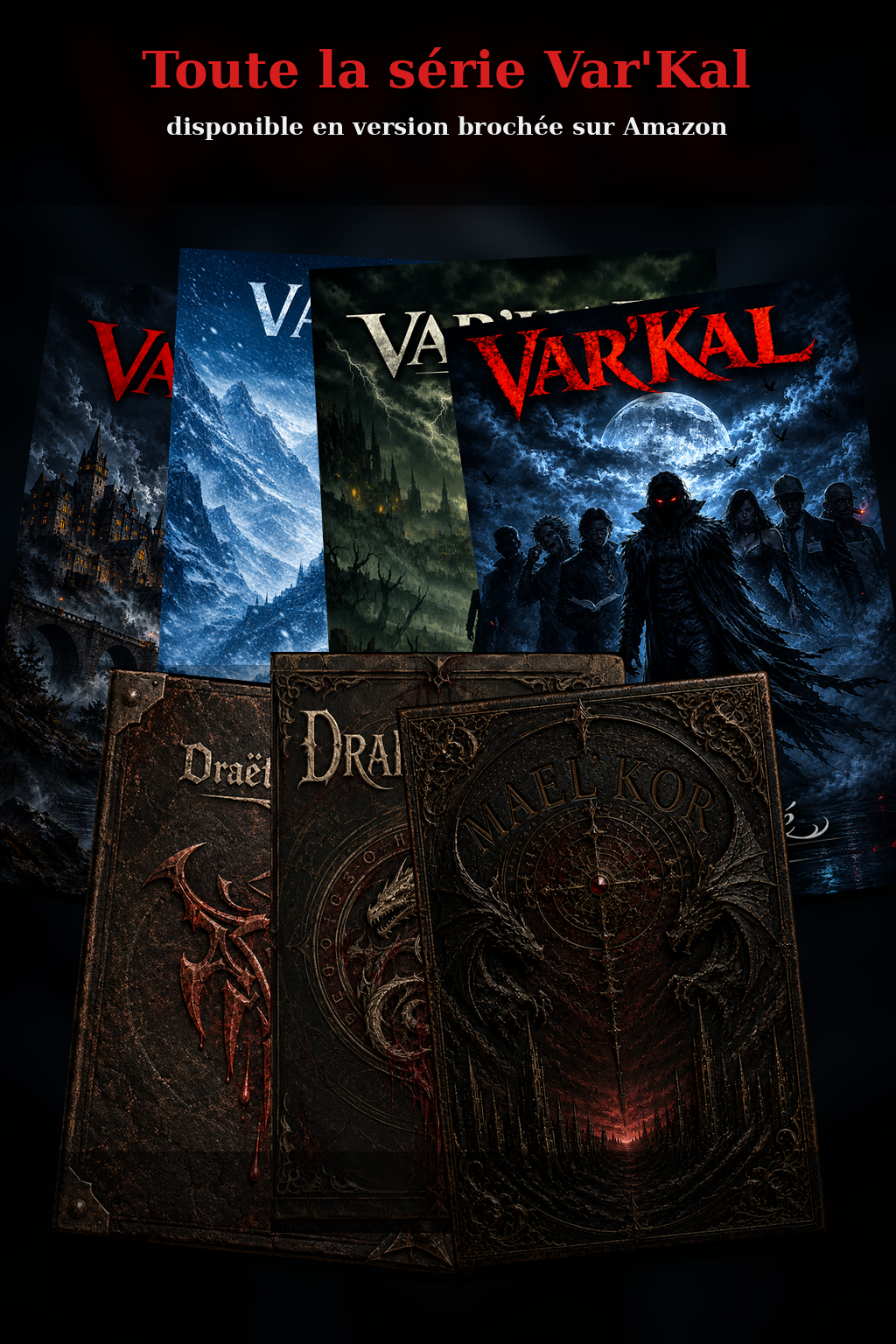 Toute la série Var'Kal en version brochée sur Amazon